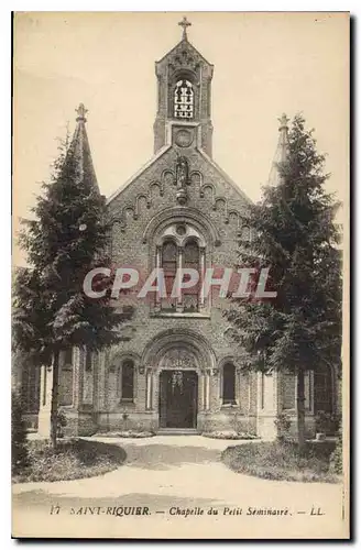 Ansichtskarte AK Saint Riquier chapelle du petit Seminaire