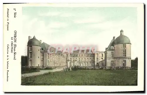 Cartes postales Oyron Deux Sevres le chateau collection de la solution Pautauberge