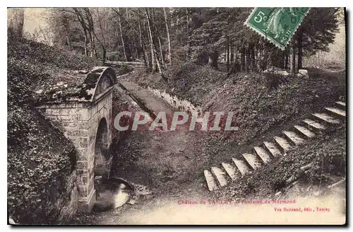 Cartes postales Ch�teau de Tannay Fontaine de Narmond