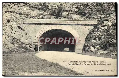 Cartes postales Environs d'Arcy sur Cure Yonne Saint More Entree du Tunnel