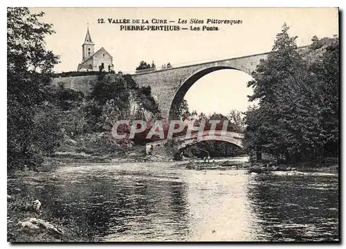 Ansichtskarte AK Vallee de la Cure Les Sites Pittoresque Pierre Perthuis Les Ponts