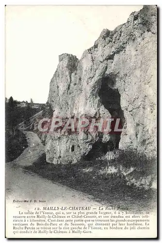 Cartes postales Mailly le Chateau La Roche