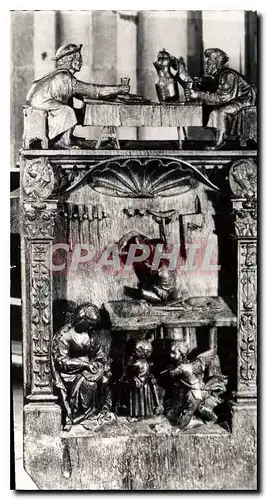 Cartes postales Eglise de Montreal Yonne Les Stalles l'atelier de Nazareth