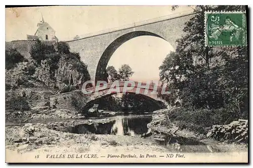 Cartes postales Vallee de la Cure Pierre Perthuis les Ponts