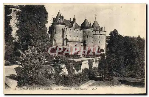 Cartes postales Chastellux Yonne le chateau
