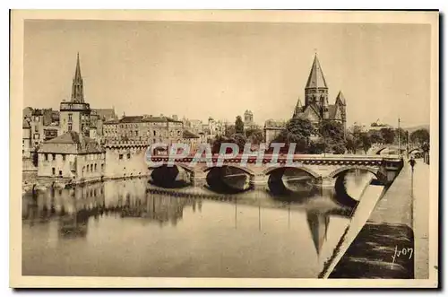 Cartes postales Metz Moselle le Moyen Pont