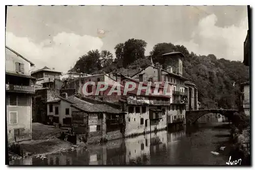 Cartes postales Saint Jean Pied de Port Bses Pyr Vieilles Maisons sur la Nive