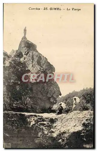 Cartes postales Correze Cimel la Vierge