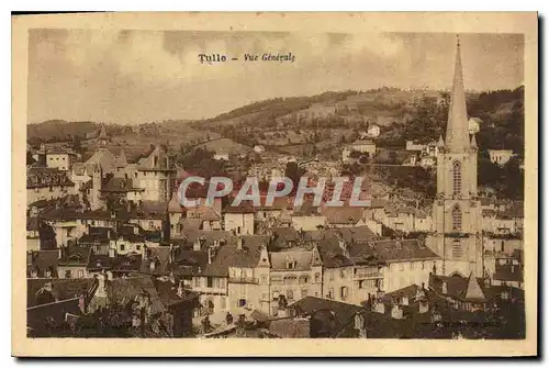 Cartes postales Tulle vue generale