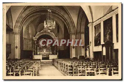 Ansichtskarte AK Notre Dame du Laus Hautes Alpes interieur de la Basilique