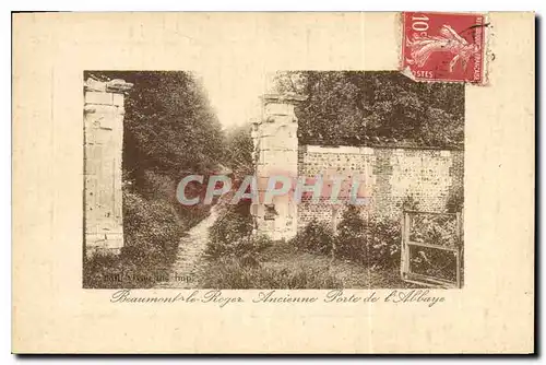 Cartes postales Beaumont le Raper Ancienne Porte de l'Abbaye