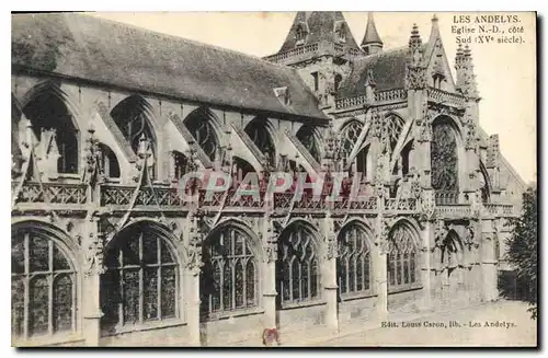 Cartes postales Les Andelys Eglise N D cote Sud XV siecle