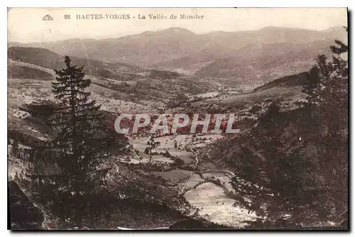 Cartes postales Hautes Vosges la Vallee de Munster