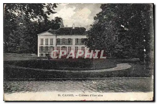 Ansichtskarte AK Cassel chateau d'Oxelaere