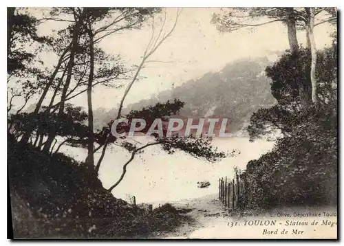 Cartes postales Toulon Station de Mage Bord de Mer
