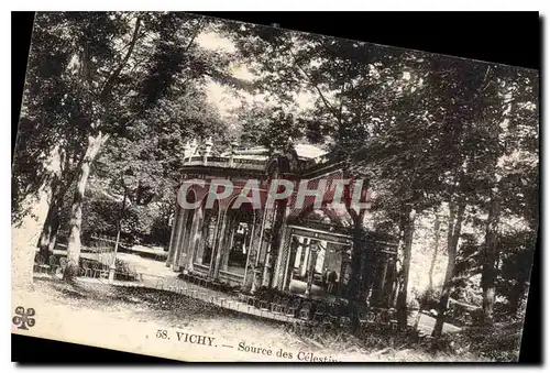 Cartes postales Vichy Source des celestins