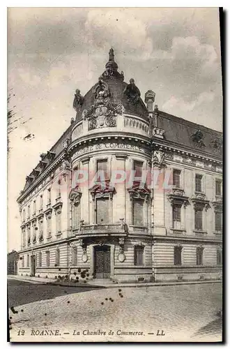 Ansichtskarte AK Roanne la Chambre de Commerce