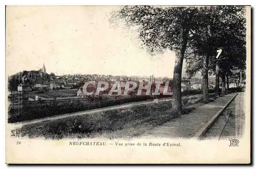 Cartes postales Neufchateau vue prise de la Route d'Epinal