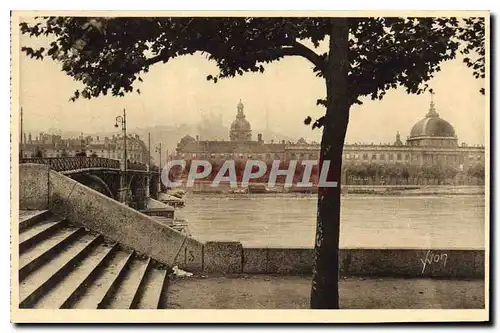 Cartes postales La Douche France Lyon Pont de la Guillotiere et Hotel Dieu