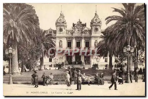 Cartes postales Monte Carlo Le Casino