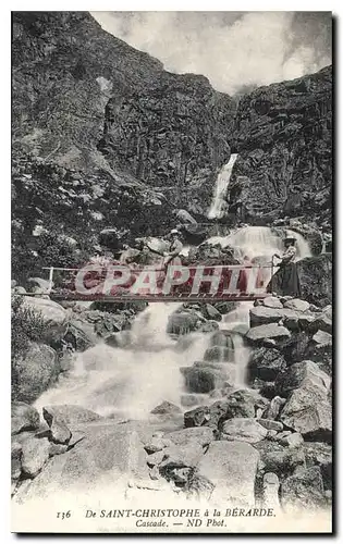 Cartes postales De Saint Christophe a la Berarde Cascade