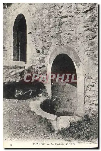 Cartes postales Falaise La Fontaine d'Arielle