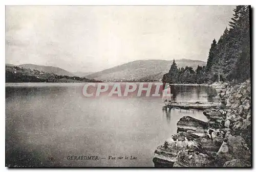 Cartes postales Gerardmer Vue sur le Lac