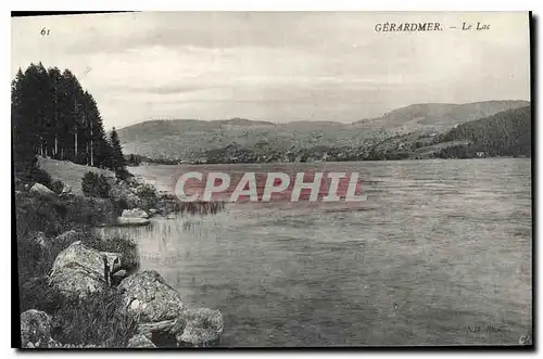 Cartes postales Gerardmer Le Lac