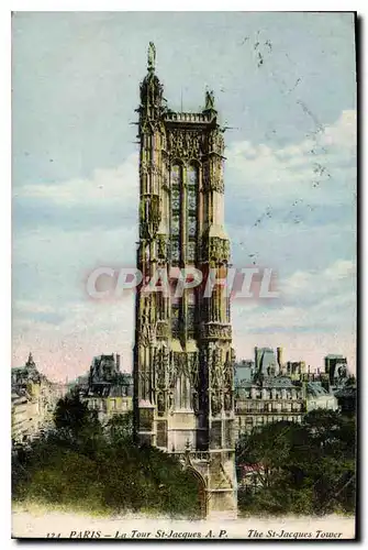 Cartes postales Paris La Tour St Jacques