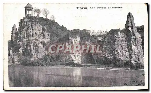 Cartes postales Paris Les Buttes Chaumont