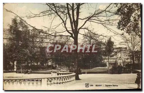 Cartes postales Dijon Square Darcy