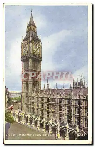 Cartes postales Big Ben Westminster London