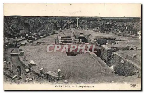 Cartes postales Carthage l'Amphitheatre