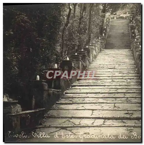 Cartes postales Villa d'Este gradunata Tivoli