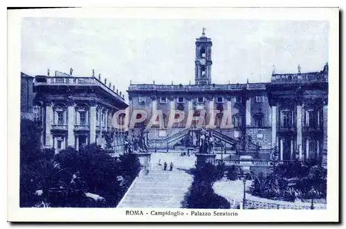 Cartes postales Roma Campidoglio Palazzo Senatorio