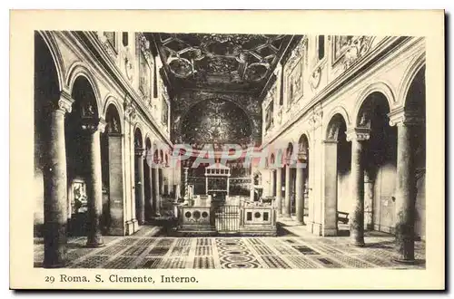 Cartes postales Roma S Clemente Interno