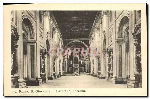 Cartes postales Roma S Giovanni in Laterano Interno