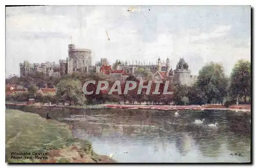 Cartes postales Windsor Castle from the River