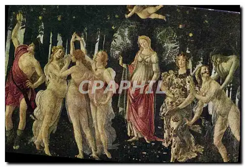 Ansichtskarte AK Botticelli La Primavera Firenze Galeria degli