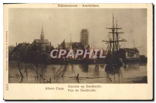Cartes postales Rijksemuseum Amsterdam Albert Cuyp Vue de Dordecht