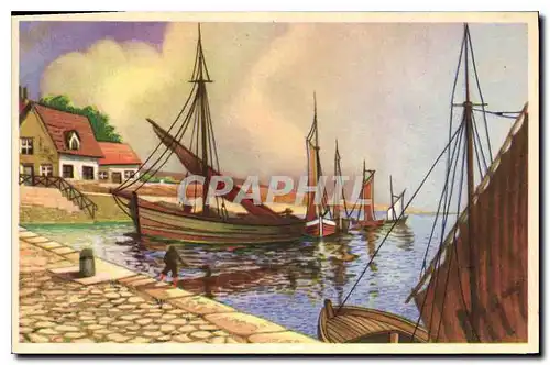 Cartes postales Bateaux de peche