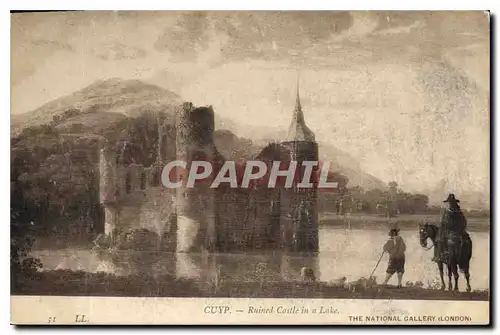 Cartes postales Cuyp Ruined Castle in a Lake