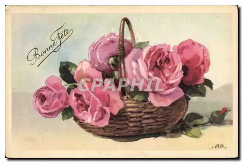 Cartes postales Bonne Fete Fleurs