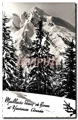 Cartes postales De Savoie aux neiges accueillantes Meilleurs Voeux