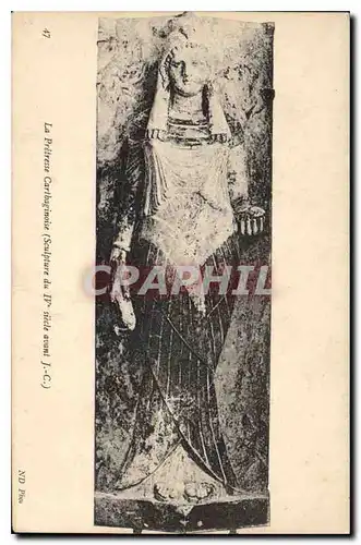 Cartes postales La Pretresse Cartaginoise