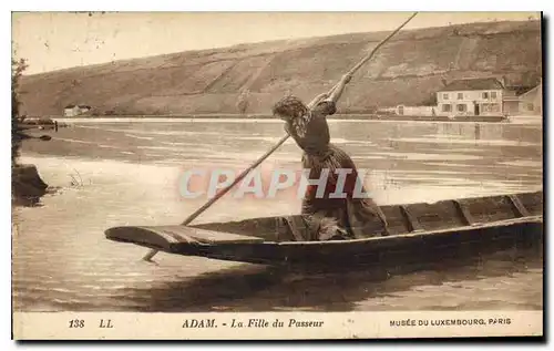 Ansichtskarte AK Adam La Fille du Passeur Musee du Luxembourg Paris