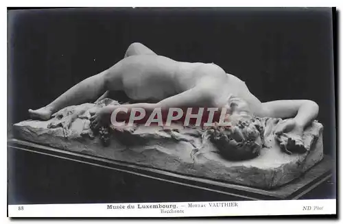 Cartes postales Musee du Luxembourg Moreau Vauthier Bacchante