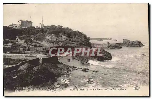 Cartes postales Biarritz La Terrasse du Semaphore