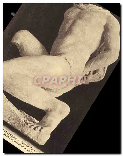 Cartes postales Saint Bertrand de Comminges Musee de Comminges Statue de captif barbare