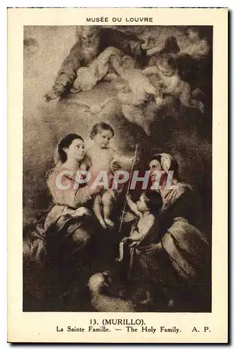 Ansichtskarte AK Murillo La Sainte Famille